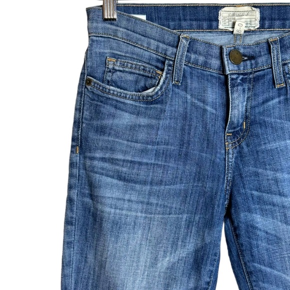 Current/Elliott The Stiletto High Rise Skinny Leg Medium Blue Jeans Denim 26 - Picture 6 of 16